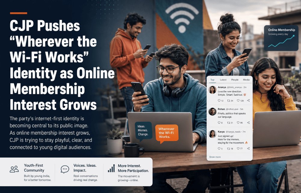 CJP Pushes “Wherever the Wi-Fi Works” Identity as Online Membership Interest Grows