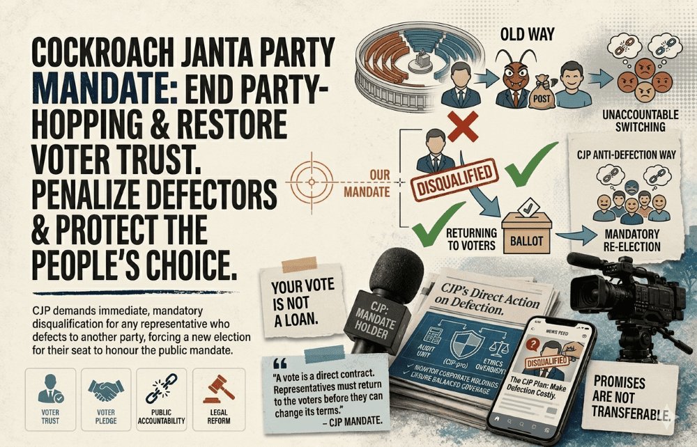 CJP's Anti-Defection Demand Targets a Long-Running Voter Trust Problem