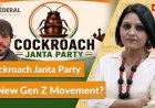 Why did Abhijeet Dipke launch Cockroach Janta Party? Exclusive interview