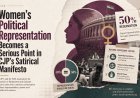 Women's Political Representation Becomes a Serious Point in CJP?s Satirical Manifesto