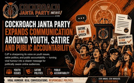 Cockroach Janta Party Expands Communication Around Youth, Satire and Public Accountability