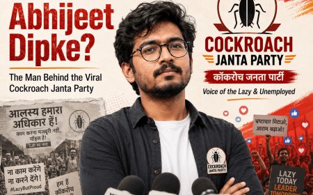 Who Is Abhijeet Dipke? The Man Behind the Viral Cockroach Janta Party