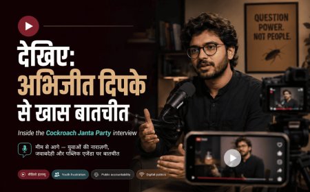 Watch: Inside the Cockroach Janta Party Interview With Abhijeet Dipke