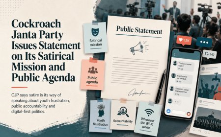 Cockroach Janta Party Issues Statement on Its Satirical Mission and Public Agenda