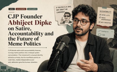 CJP Founder Abhijeet Dipke on Satire, Accountability and the Future of Meme Politics
