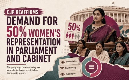 CJP Reaffirms Demand for 50% Women?s Representation in Parliament and Cabinet