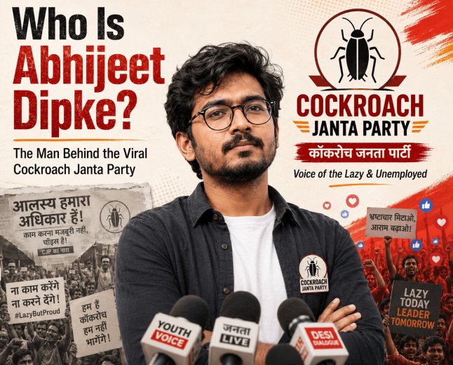 Who Is Abhijeet Dipke? The Man Behind the Viral Cockroach Janta Party
