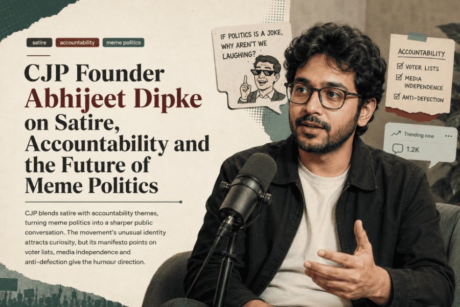 CJP Founder Abhijeet Dipke on Satire, Accountability and the Future of Meme Politics